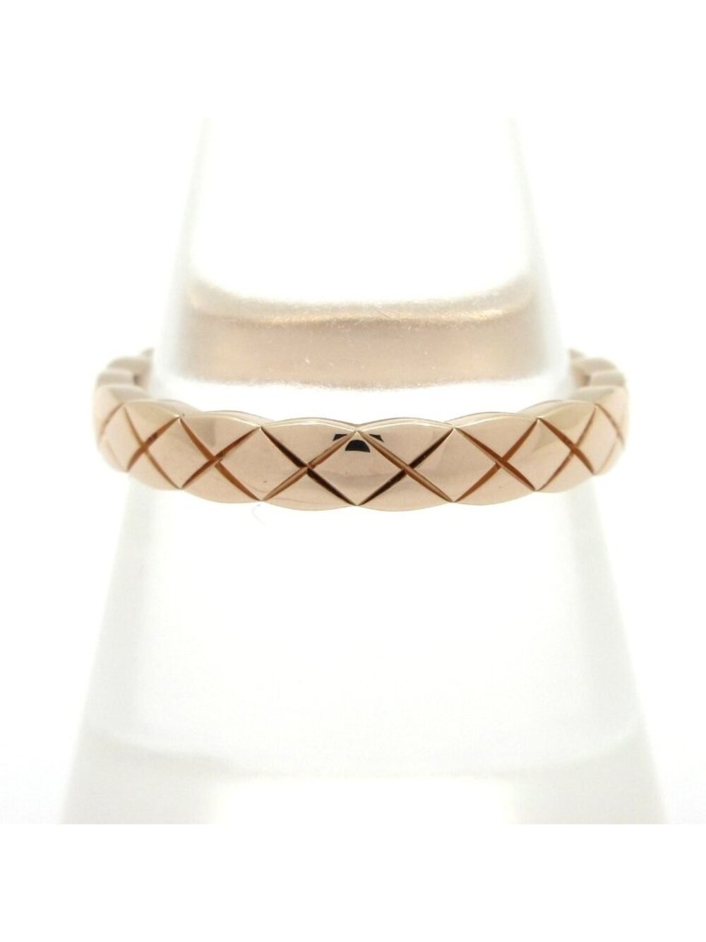 Chanel Ring 54 Coco Crush Mini 18K Pink Gold